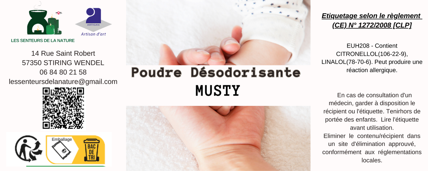 Poudre multifonctions musty