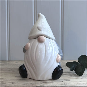 Gnome blanc grand modèle