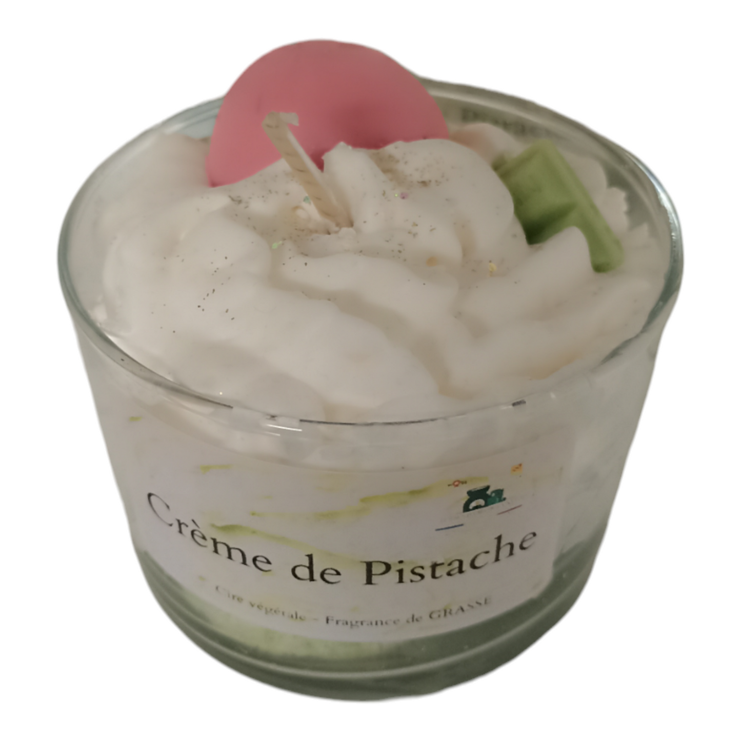 Bougie chantilly pistache 120-150g