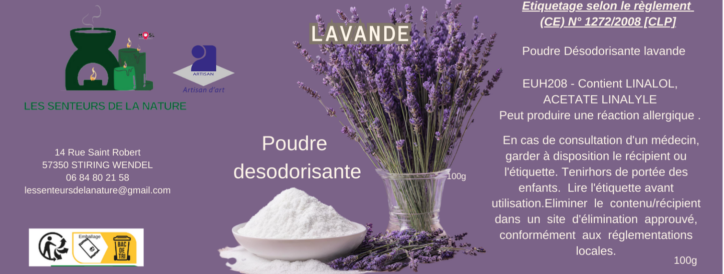 Poudre " lavande"